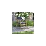 Fauteuil de jardin en teck et cordage