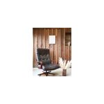 Fauteuil lounge pivotant en cuir n�673