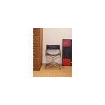 Fauteuil pliant en ska� noir n�866