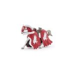 Figurine cheval du chevalier griffon rou