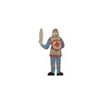 Figurine chevalier combattant, bleu