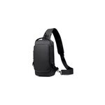 Fishtec sac  dos antivol compact avec port usb, cadenas  code et tissu en