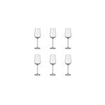 Flutes prosecco 150ml peony - lot de 6