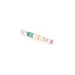 Flûte rayée multicolore en bois Flûte rayée multicolore en bois