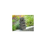 Fontaine de jardin miras avec cascade et �clairage led - ubbink