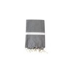 Fouta nid d'abeille - melissa grey xl Fouta nid d'abeille - melissa grey xl