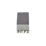 Fouta nid d'abeille - yadara taupe