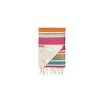 Fouta plate - helios rose