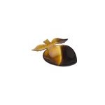 Fruit - coupelle en sabot naturel sculpt� - 8. 5x6. 5cm