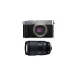 Fujifilm x - e5 silver + objectif tamron 18 - 300 mm f3, 5 - 6, 3 di iii - a vc vxd