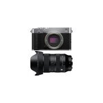 Fujifilm x - e5 silver + sigma 17 - 40mm f