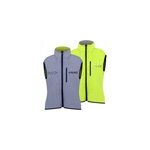 Gilet r�versible fluo - r�flect. homme - m