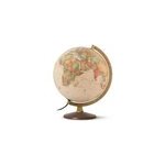 Globe antique ocra