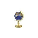 Globe terrestre 22cm bleu lapis 1 pied