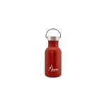 Gourde inox laken basic steel 0, 5l rouge avec bouchon vintage