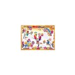 Grand plateau mlamine perroquets 50 cm