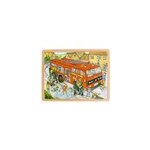 Grand puzzle de camion de pompiers