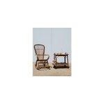 Grand rocking - chair en rotin n35