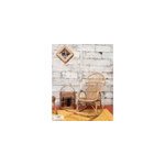 Grand rocking - chair en rotin n�70
