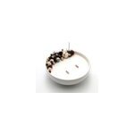 Grande bougie fleurs s�ch�es mon beau sapin