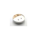 Grande bougie fleurs s�ch�es coton
