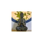 Grande statue bouddha mditation h 37 cm