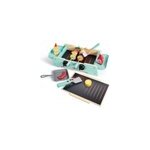 Gril et plaque de cuisson pour barbecue