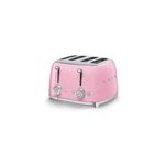 Grille - pain smeg tsf03pkeu rose 2000 w