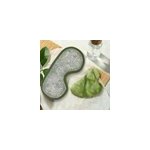 Guasha jade vert + masque yeux relaxant