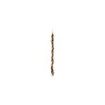 Guirlande fausse fourrure or h. 15cm