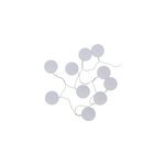 Guirlande lumineuse blanche 10 boules le