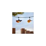 Guirlande m�tal twist e27 dor� hat