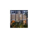 Guirlande stalactite solaire led 8m blanc pur