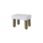 Hachiman stepfill blanc tabouret & tab