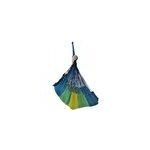 Hamac chaise filet vert bouteille