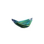 Hamac ray bleu et vert pour 2 personnes