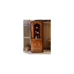 Haut buffet d'angle en bois n�1480