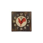 Horloge ancienne murale carre bistrot Horloge ancienne murale carre bistrot