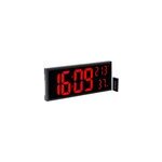 Horloge digitale led rouge en format xxl