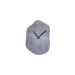 Horloge organic argent 50 x 35 cm