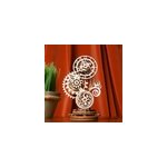 Horloge steampunk puzzle 3d bois