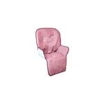 Housse assise chaise haute - rose