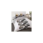 Housse de couette 240x220 + 2 taies