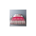Housse de couette 260x240 c ur de charme