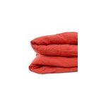 Housse de couette en coton bio fraise Housse de couette en coton bio fraise