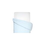 Housse de couette en gaze de coton bleu