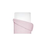 Housse de couette en gaze de coton rose