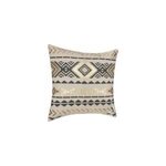Housse de coussin 40x40 gris etnik gold