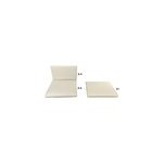 Housses de coussins blanc pour miami 8 places Housses de coussins blanc pour miami 8 places