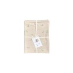 Housse ducks beige bleue 100x140 40x40